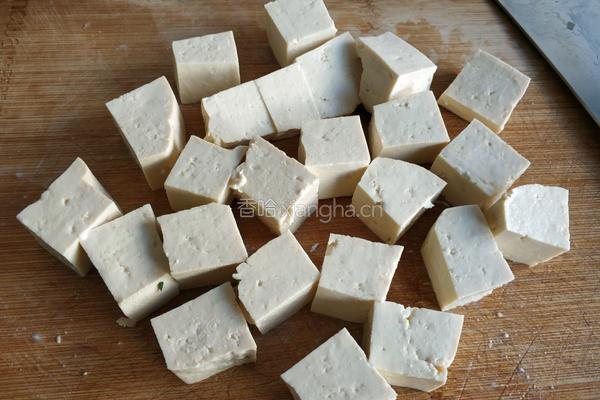 雪里蕻炖豆腐的做法图解3