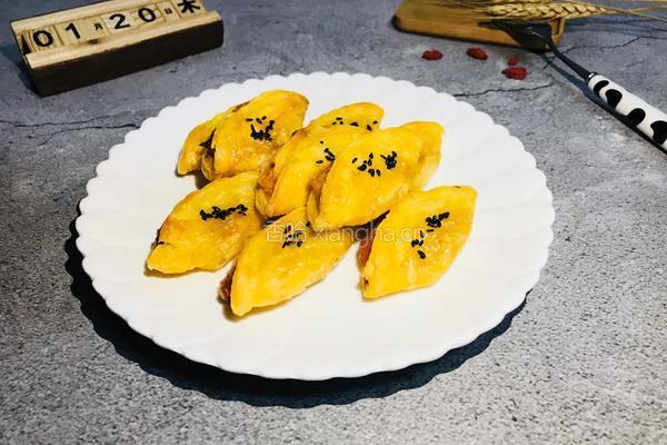 简易版榴莲酥的做法图解13