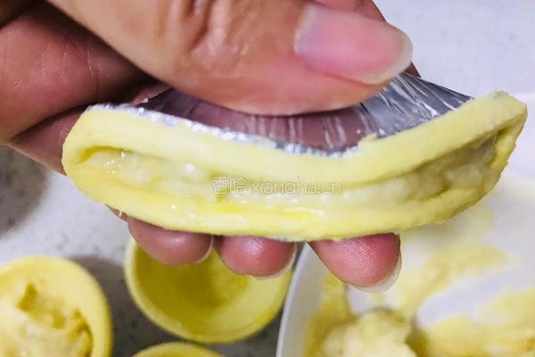 简易版榴莲酥的做法图解5