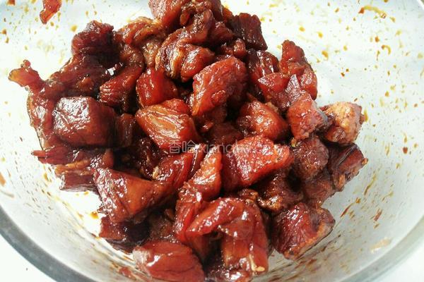 麻辣孜然牛肉粒的做法图解4