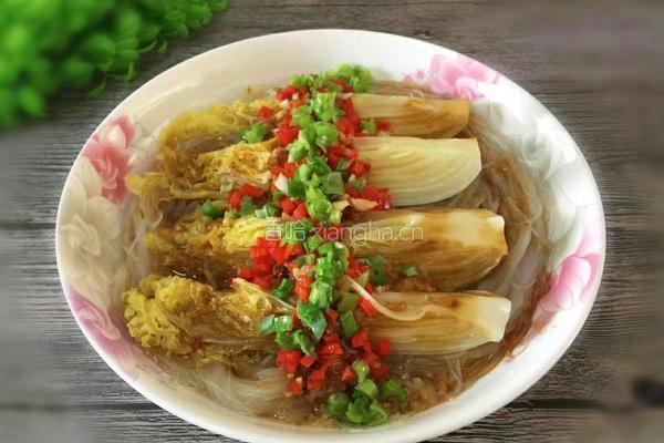＃东北＃蒜蓉粉丝蒸娃娃菜的做法图解12
