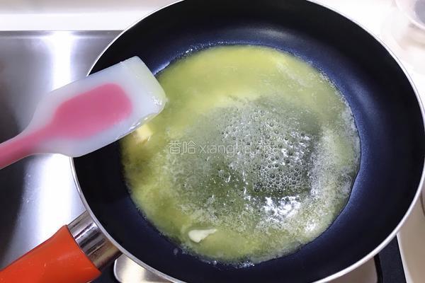 抹茶雪花酥的做法图解3