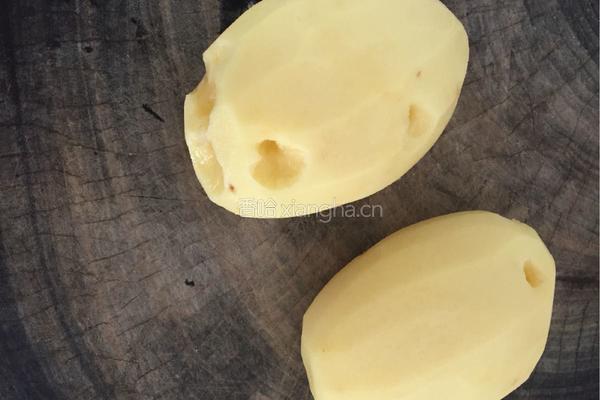 蒜苔土豆条的做法图解2