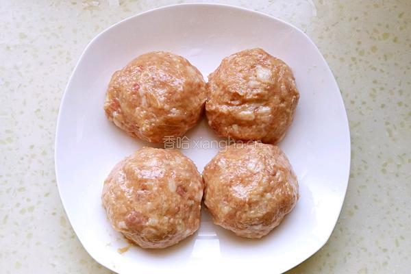 四喜丸子的做法图解8