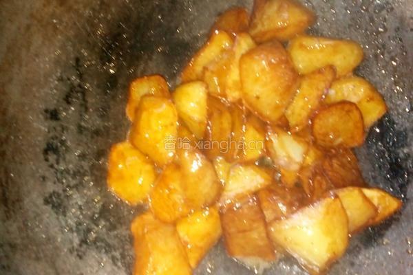 拔丝土豆的做法图解9