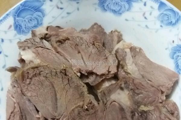 白切牛腱子的做法图解6