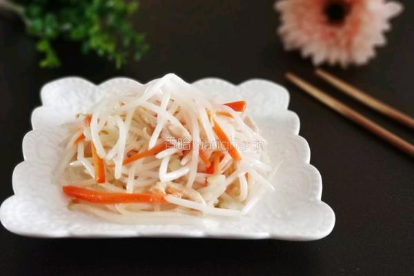 银芽鸡丝的做法图解8