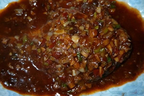 豆瓣酱烧平鱼的做法图解11