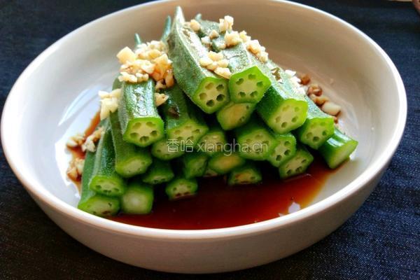 河北白灼秋葵的做法图解7