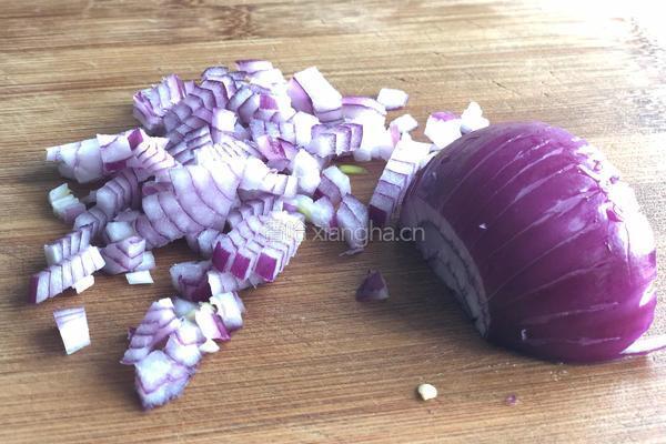 素食-素披萨 （饺子皮）的做法图解2