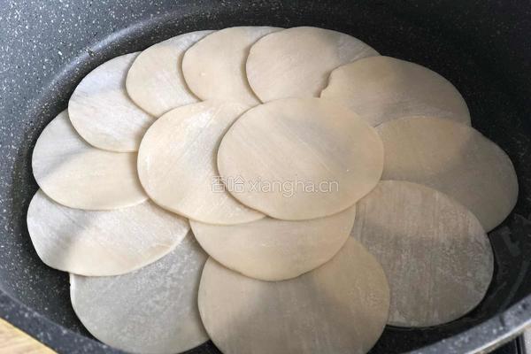 素食-素披萨 （饺子皮）的做法图解4