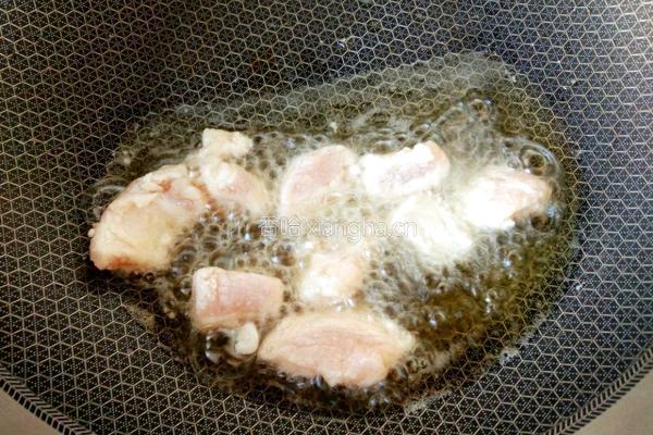 河北菠萝咕噜肉的做法图解3