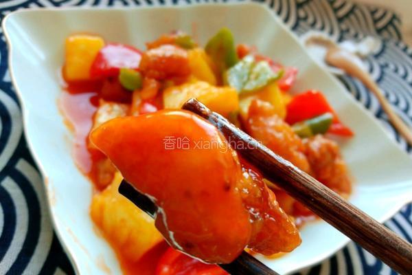 河北菠萝咕噜肉的做法图解9