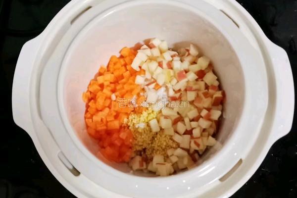 山药苹果粥 (宝宝辅食）的做法图解6