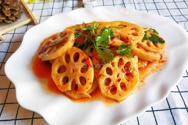 凉拌藕片的做法图解12