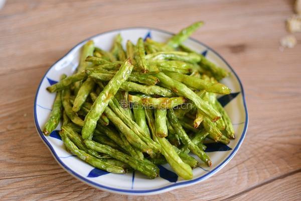 干煸豆角茄子的做法图解3