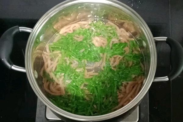 猪肝番茄面线 (宝宝辅食）的做法图解12