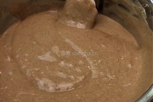 巧克力坚果戚风蛋糕的做法图解8