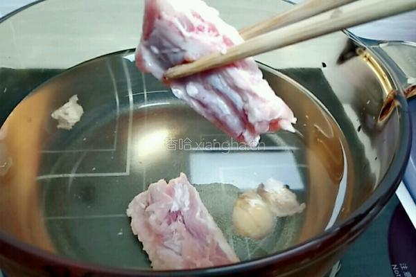 红烧排骨的做法图解3