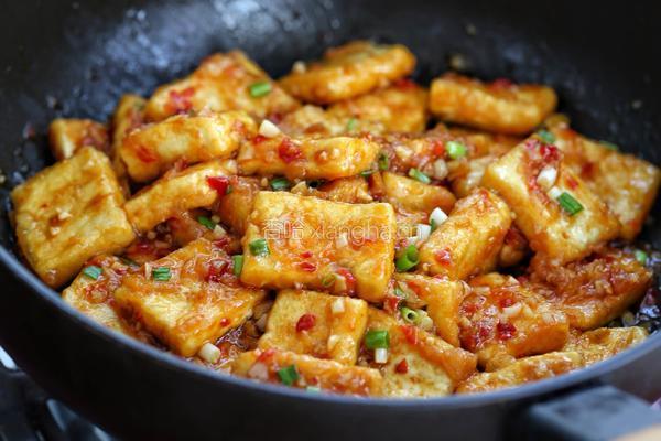 剁椒酱烧豆腐的做法图解10