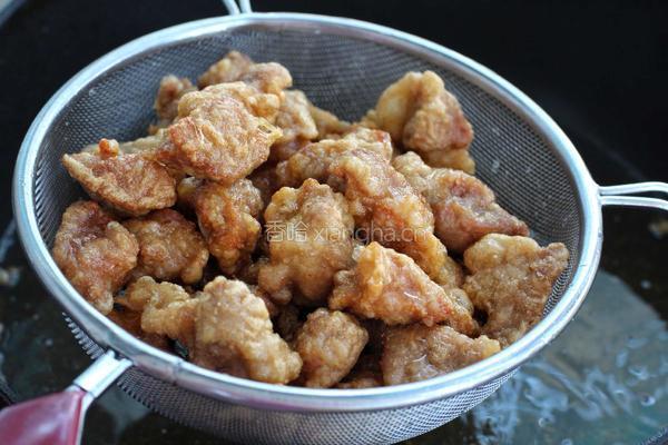 东北茄子溜肉段的做法图解8