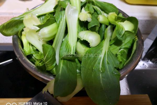 耗油油菜的做法图解1