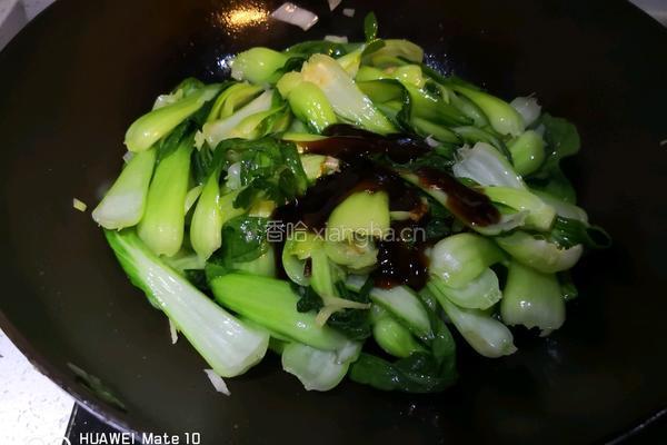 耗油油菜的做法图解5