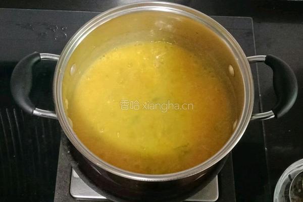 南瓜虾皮疙瘩汤 (宝宝辅食）的做法图解12