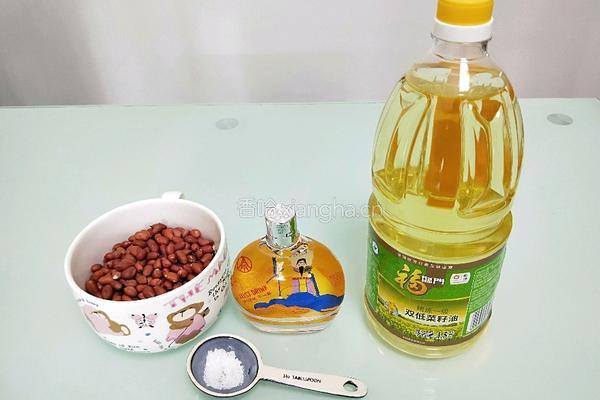 油炸花生的做法图解1