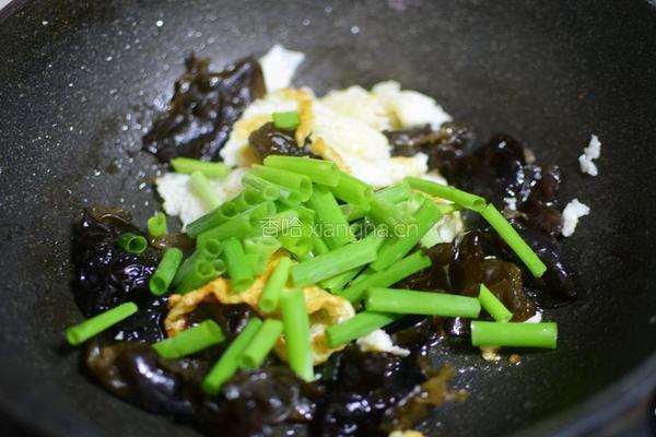 木耳炒鸡蛋的做法图解10
