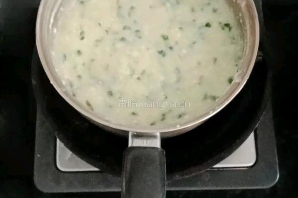 鱼泥蔬菜粥 (宝宝辅食）的做法图解10