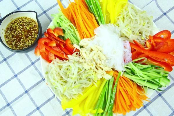 韩式魔芋鸡丝凉拌菜的做法图解10