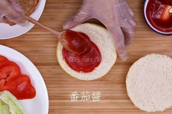 中式猪扒包的做法图解8
