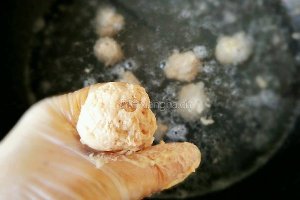 酸汤肉丸的做法图解5