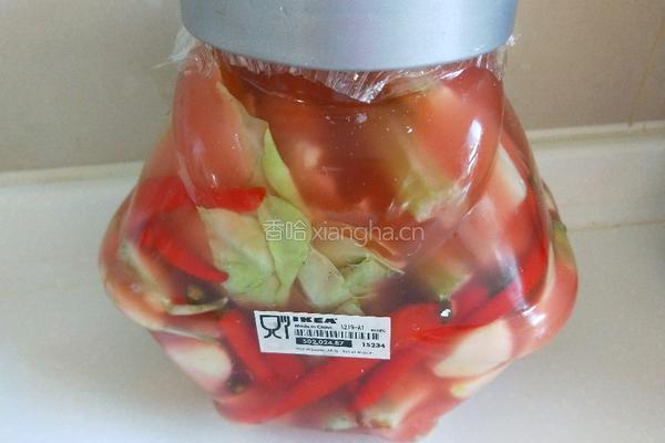 北京特色菜 泡菜炒肉末的做法图解1