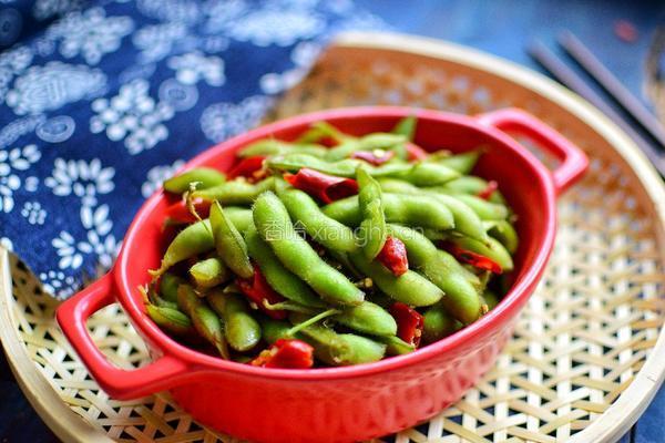 香辣煮毛豆的做法图解9