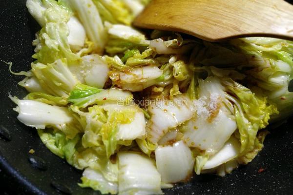 酱炒白菜的做法图解9