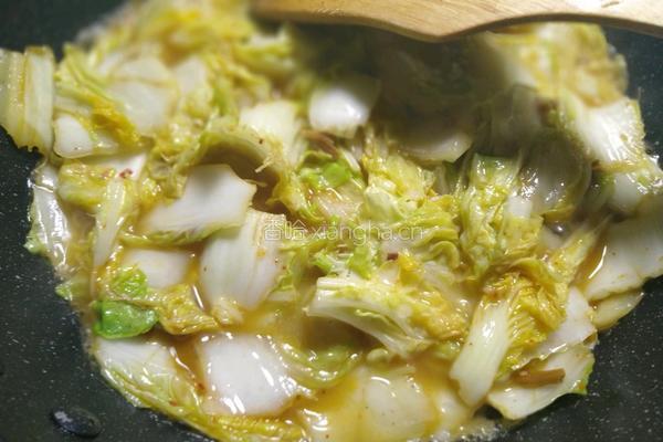 酱炒白菜的做法图解10