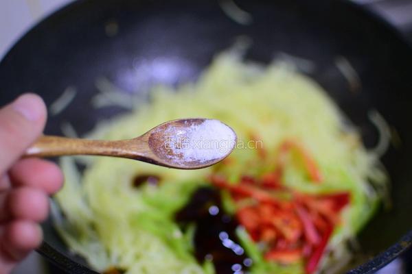 辣椒炒土豆丝的做法图解8