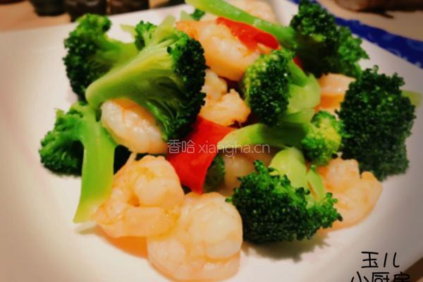 粤式—西兰花炒虾仁的做法图解13
