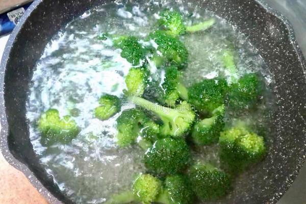 粤式—西兰花炒虾仁的做法图解5