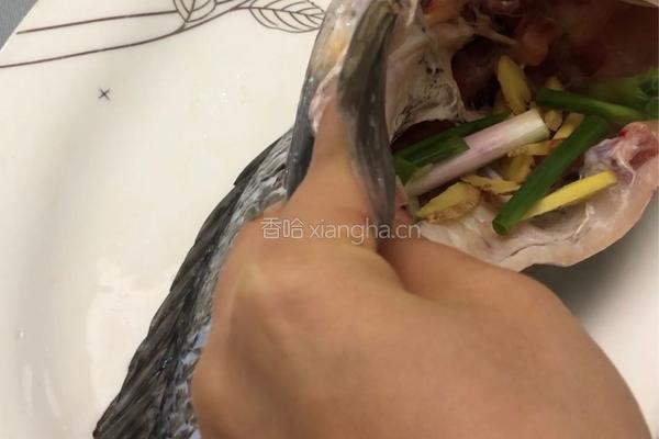 粤式－清蒸水库鲫鱼的做法图解3