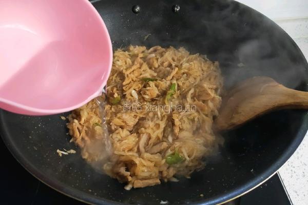 ＃东北＃酸菜炒肉的做法图解8