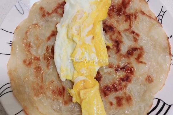手抓饼卷饼（营养丰富的快手早餐?）的做法图解7