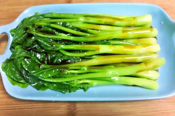 粤式—白灼芥兰的做法图解9
