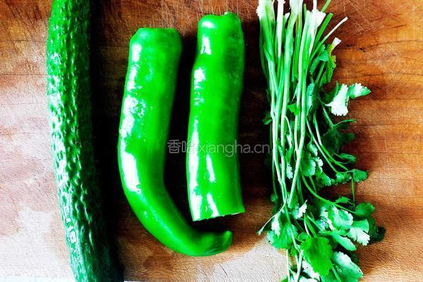 老虎菜的做法图解1