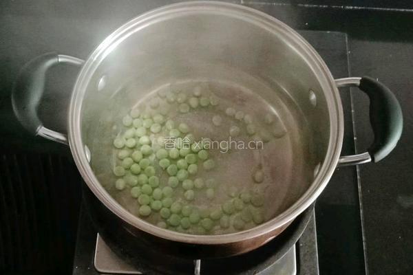 豌豆猪肉面线 (宝宝辅食）的做法图解1
