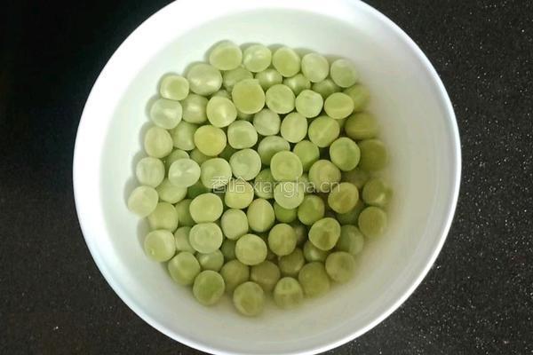 豌豆猪肉面线 (宝宝辅食）的做法图解2