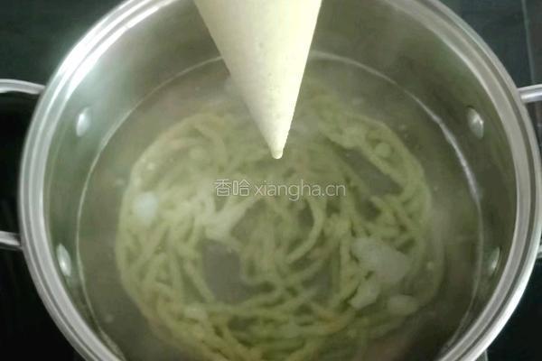 豌豆猪肉面线 (宝宝辅食）的做法图解12