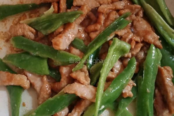 青椒炒肉丝的做法图解9